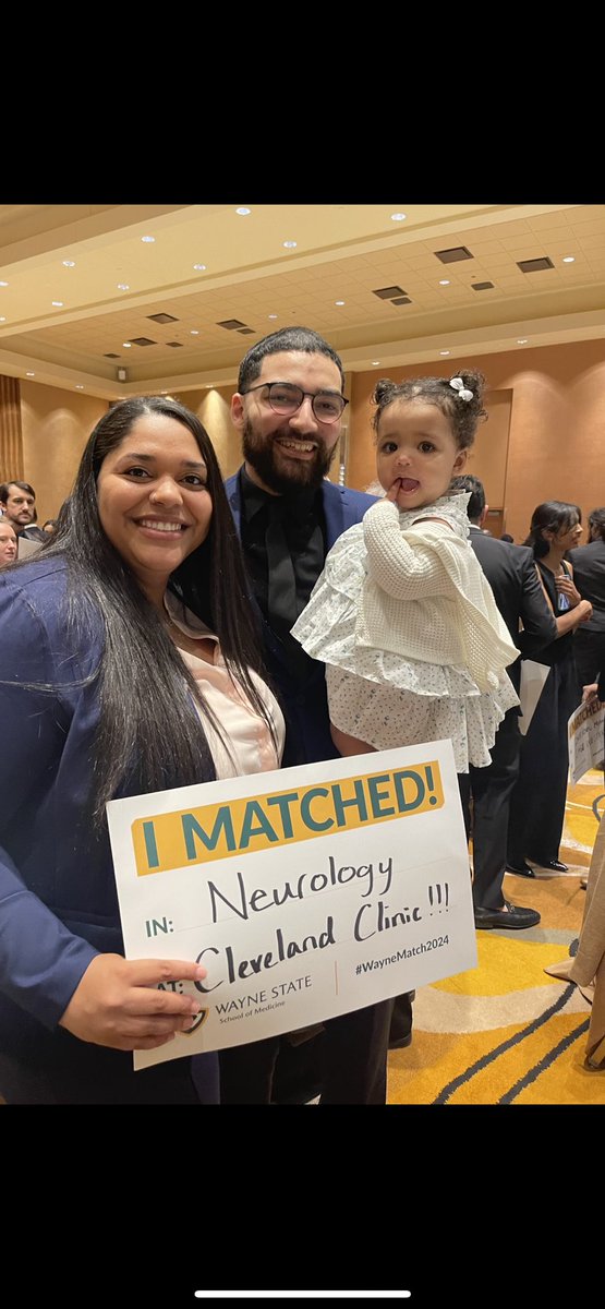 ssimpson22_'s tweet photo. We’re going to Cleveland!!! So excited to match at my #1 and even more excited to start this next chapter of life with my family 🧠🥳✨ #Neurology #Match2024 #ClevelandClinic https://t.co/fNRk6pGATr