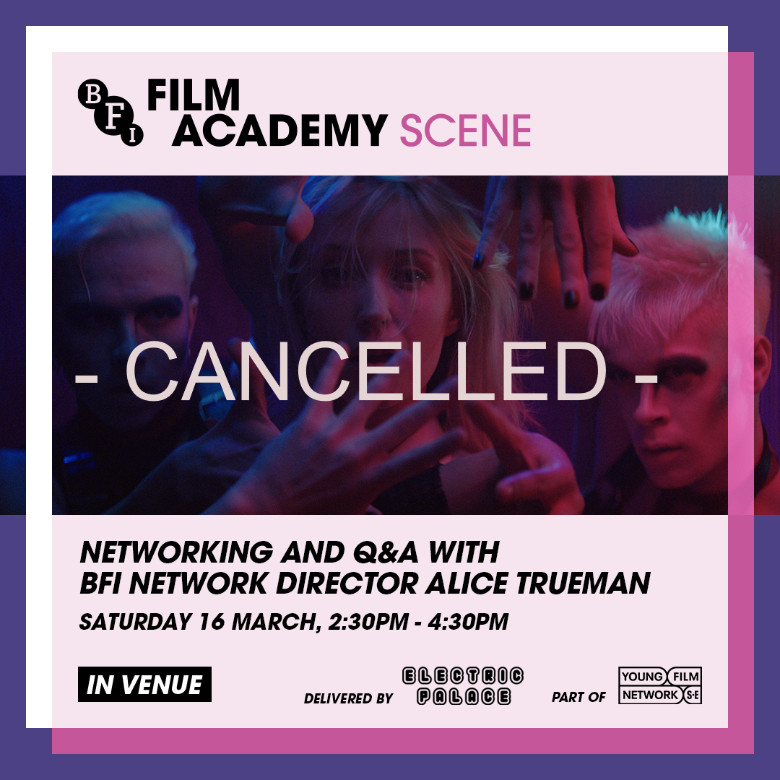 Please note: a reminder that today's previously advertised BFI Film Academy: Scene event for young filmmakers has been cancelled due to unforeseen circumstances. We hope to reschedule a similar event in the future. All other screenings today are going ahead.