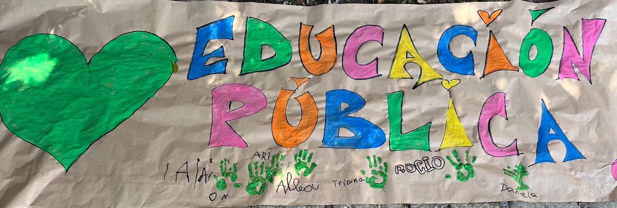 Apoyando a la I Fiesta por la Educación Pública en Sevilla.

Gracias a todas las AMPAS y organizaciones educativas que la han hecho posible.

Vente a la PÚBLICA💚, la única que es de todas y todos.

#16MNosotrxsEducaciónPública #escolarización2024 #máseducaciónpública #diversidad