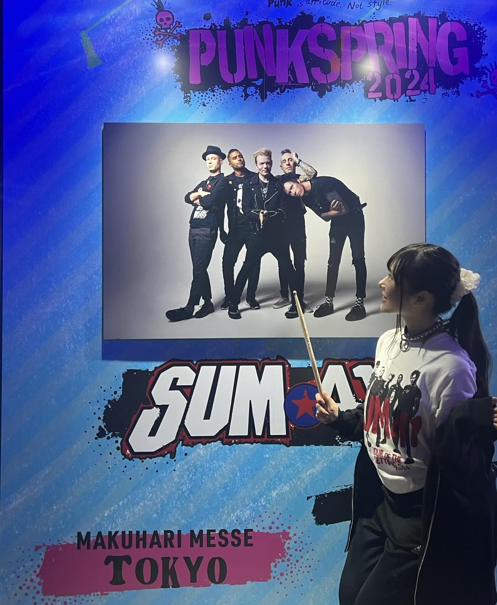 たのしかったです！
#PUNKSPRING 
#SUM41 https://t.co/XfotOXiPLl