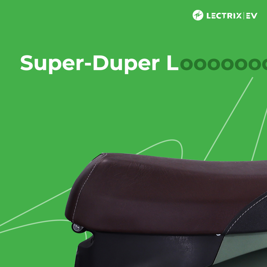 LectrixEV's tweet image. Who says you can't have both comfort and affordability?
Introducing the new LXS 2.0 that offers a longer seat compared to other EVs for a comfy ride at a wallet-friendly price.
Seems too good to be true? Book a test ride to see!
#LectrixEV #EScooter #SmartScooter