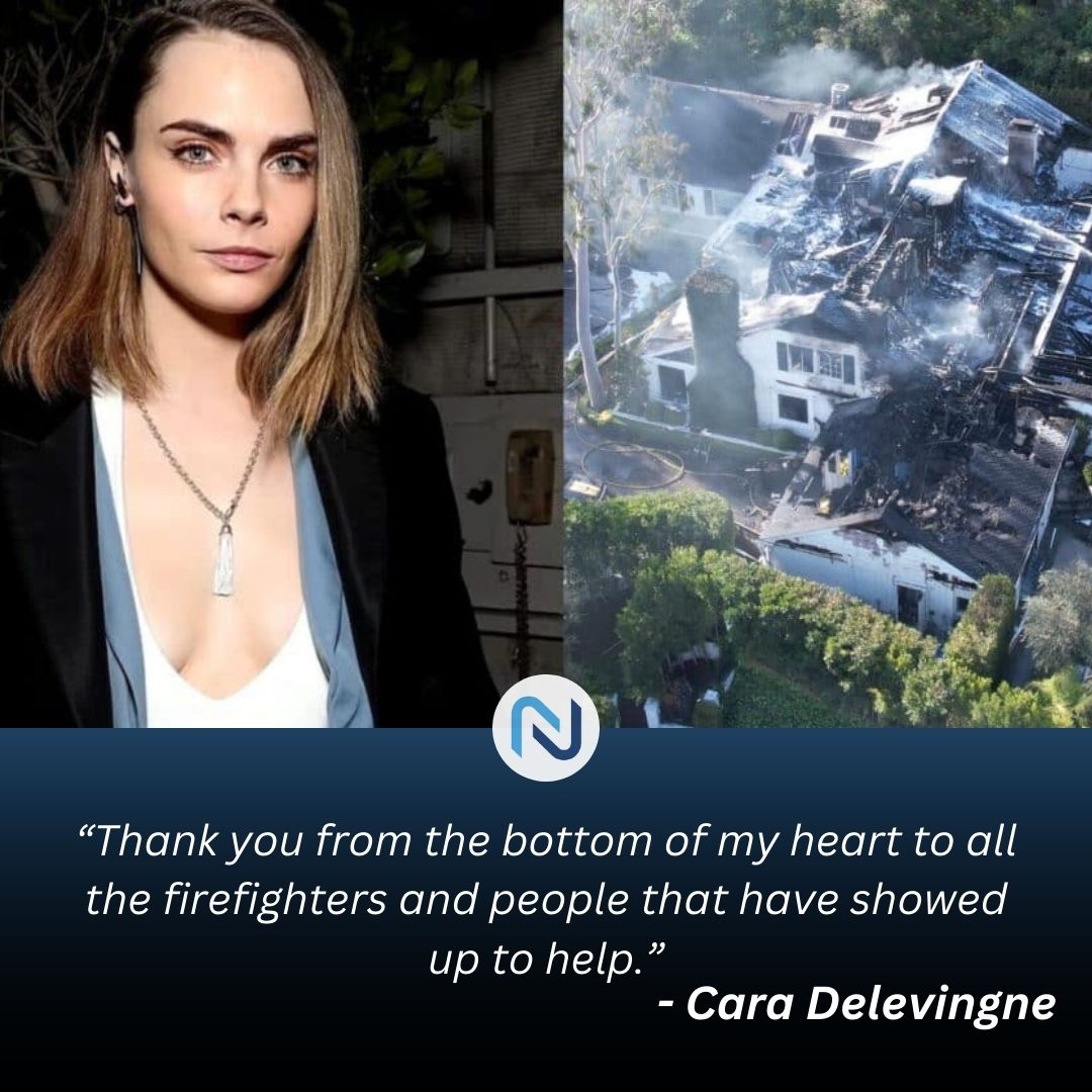 Cara Delevingne’s house worth $7 million was destroyed in a fire on Friday morning. The fire officials were called after the discovery of a “heavy fire” at 3:57 a.m. local time.

Read full news - thenexthint.com/cara-delevingn…
 
#British #supermodel #CaraDelevingne #news #TheNextHint