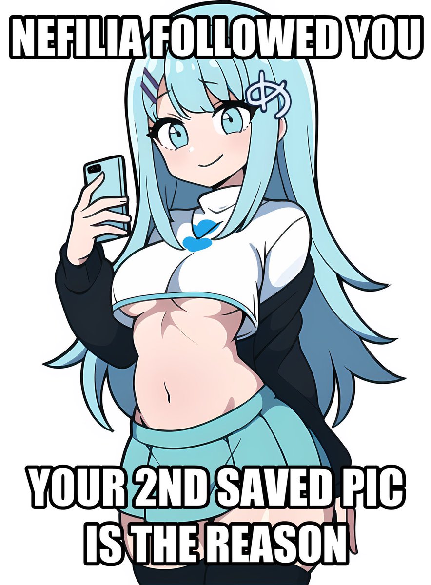 nefiichan's tweet image. Do you think you can make her follow you? 🤍