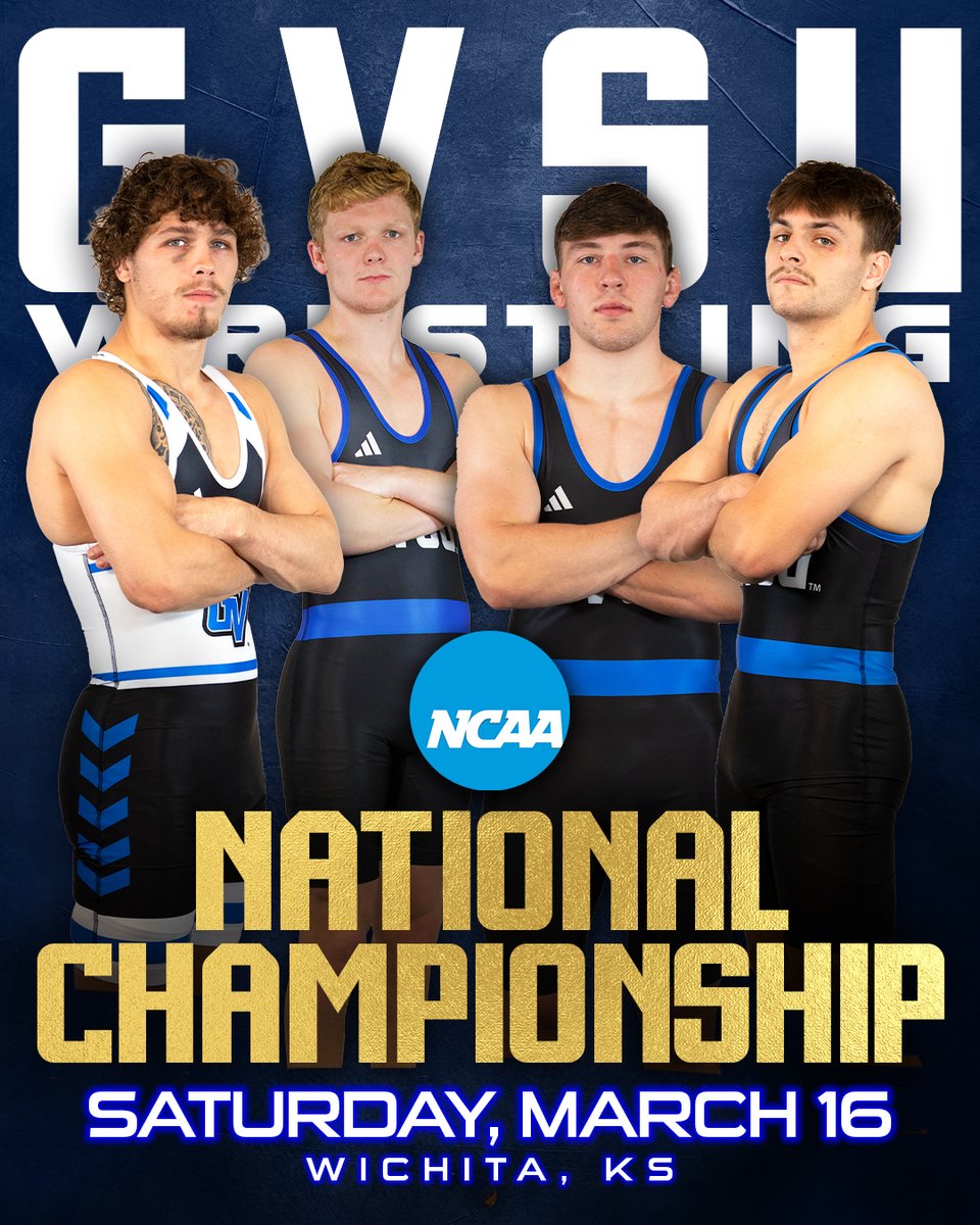 CHAMPIONSHIP SATURDAY Josh Kenny earned a spot in the semifinals Friday, today he looks to secure a berth in the NCAA Championship match at 174. Wyatt Miller is trying to move through the consolation bracket to third. Grit and determination. #AnchorUp