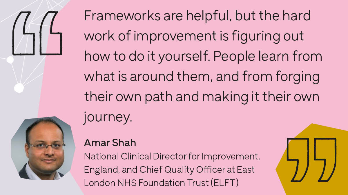 Bringing a sense of shared purpose to improvement at a national scale. @PennyPereira1 speaks with @DrAmarShah about his new role as National Clinical Director for Improvement, @NHSEngland. Read now: brnw.ch/21wHVWh