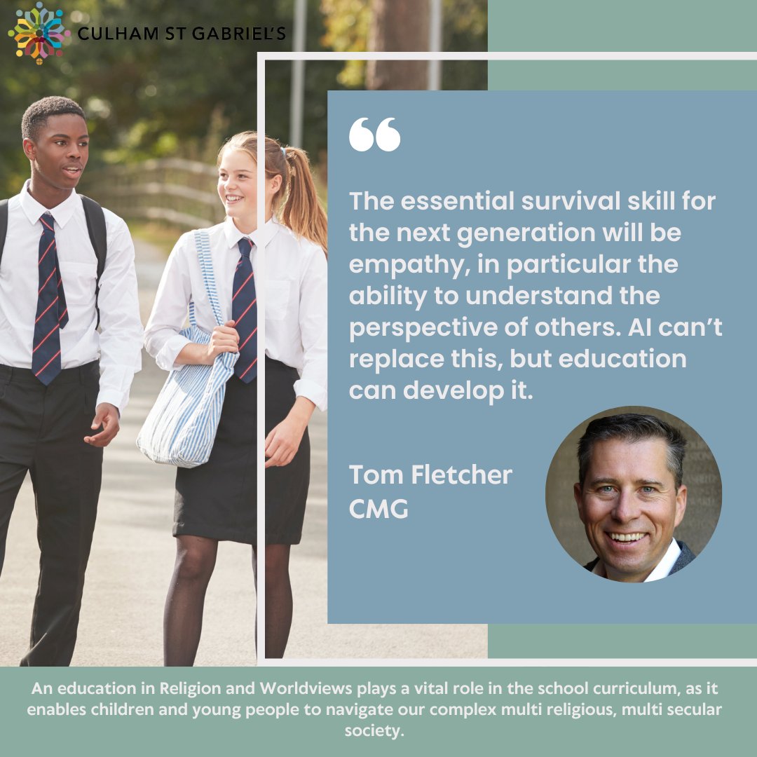 There has never been a more significant time to understand one another, and as a Trust we work to promote the value in an education in Religion and Worldviews. Learn more about our campaign here: ow.ly/t6pe50QABEe #TeamRE #Inspiration
