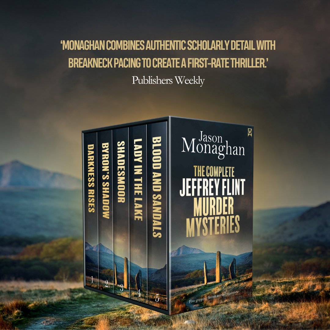 THE COMPLETE JEFFREY FLINT MURDER MYSTERIES BOOKS 1–5 by Jason Monaghan is OUT NOW for £0.99 | $0.99: geni.us/flint-murder-b… GET *FIVE* GRIPPING BRITISH MURDER MYSTERIES WITH THIS GREAT-VALUE BOX SET!