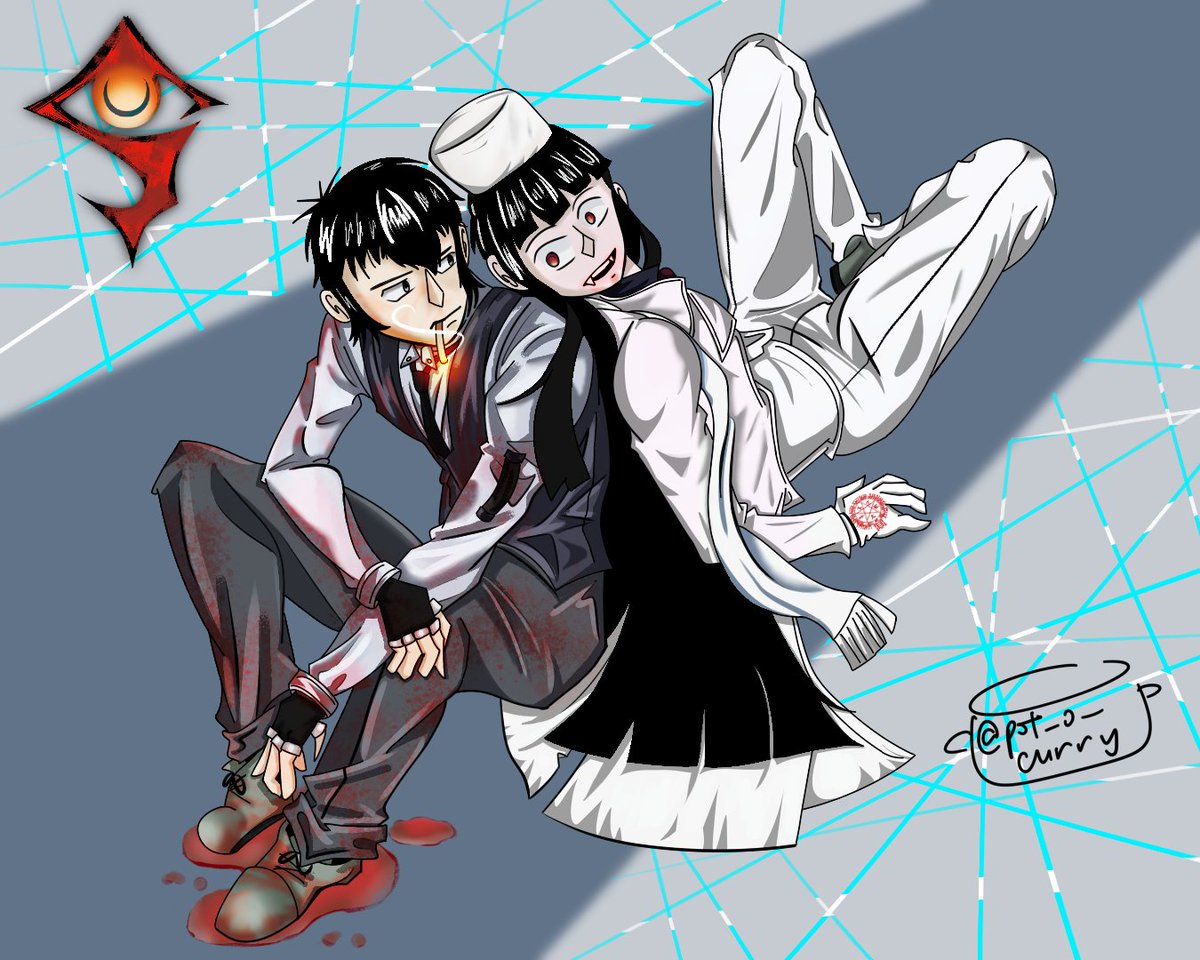 CurryssaCurry's tweet photo. The Warsaw Duo - Angel of Death & The No Life King
.
.
#hellsing #hellsingfanart #waltercdornez #walterhellsing #alucard #girlycard #alucardhellsing #hellsingultimate #hellsingthedawn #hellsingultimateabridged #hellsingmanga #digitalart #digitalillustration https://t.co/QWUA7snWOb