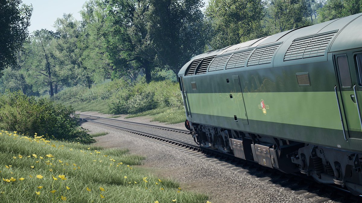 🚂#Class47 #Duff #BritishRailways #Green🇬🇧 #WestSomersetRailway #XboxSeriesX #TSW4RailShots #TrainSimWorld4 #PhotoMode 📸#VirtualPhotography