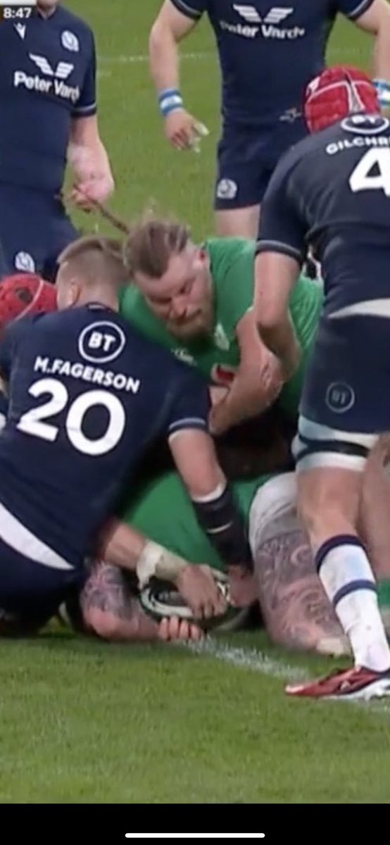 StephenWarwick9's tweet photo. The @SixNationsRugby is completely corrupt at this stage #IREvSCO https://t.co/JFAQFpDxya