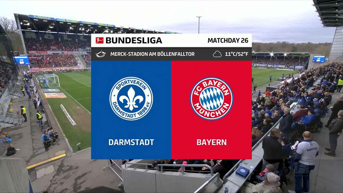Darmstadt vs Bayern Munich