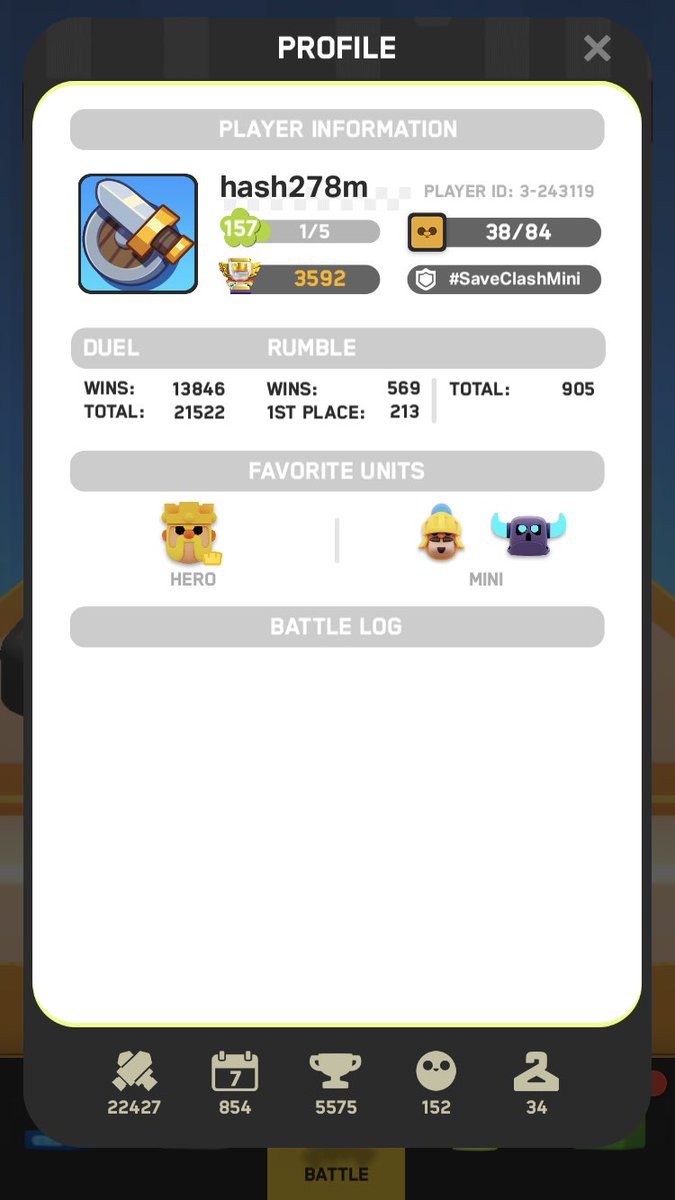 🫡 
#SaveClashMini