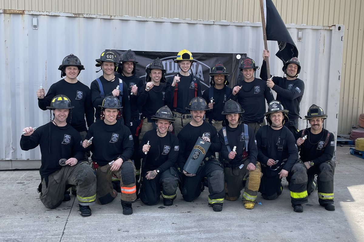 PikeTwpFire's tweet photo. #pikefire wants to congratulate Dylan Christman for his successful completion of the Indiana Smoke Diver Association program this week. Dylan joins a small and elite group of firefighters who have successfully completed this intense program over the years. Congratulations!! #PTFD https://t.co/NqZVHDVDGD