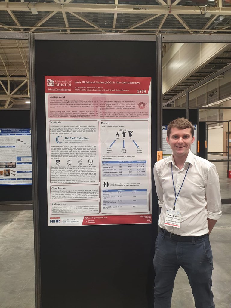 Alex Gormley (@gormley) on Twitter photo Had a great few days at #IADR2024, and good to present work from <a href="/NIHRresearch/">National Institute for Health and Care Research</a> fellowship on caries in the <a href="/CleftCollective/">The Cleft Collective</a> with <a href="/Brisdental/">bristoldental</a> Had a great few days at #IADR2024, and good to present work from <a href="/NIHRresearch/">National Institute for Health and Care Research</a> fellowship on caries in the <a href="/CleftCollective/">The Cleft Collective</a> with <a href="/Brisdental/">bristoldental</a>