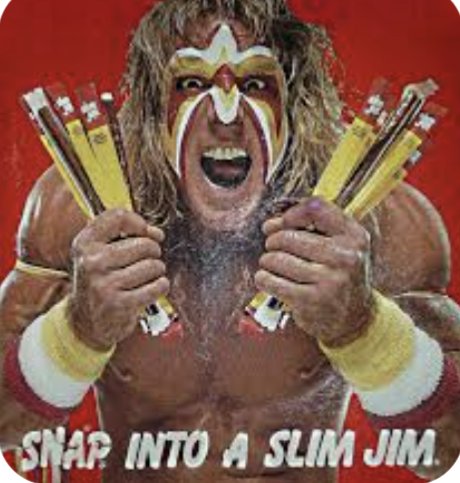 Would love Slim Jim and anti smoking Ultimate Warrior figures. Only one who would know is @sirpaul64