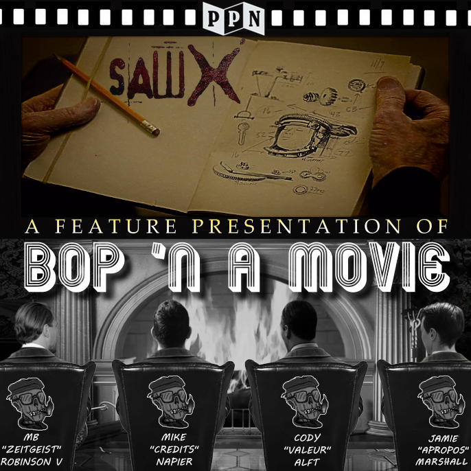 BoxOfficePulp's tweet image. The finale of the #podcast's @SAW audio commentary series is here! This time, it's the John/Amanda movie we've longed for: #SAWX! Is the gruesome magic recaptured? If "we have a rope" means anything to you, then you already know the answer.
LINK: boxofficepulp.com/2024/03/saw-x-…