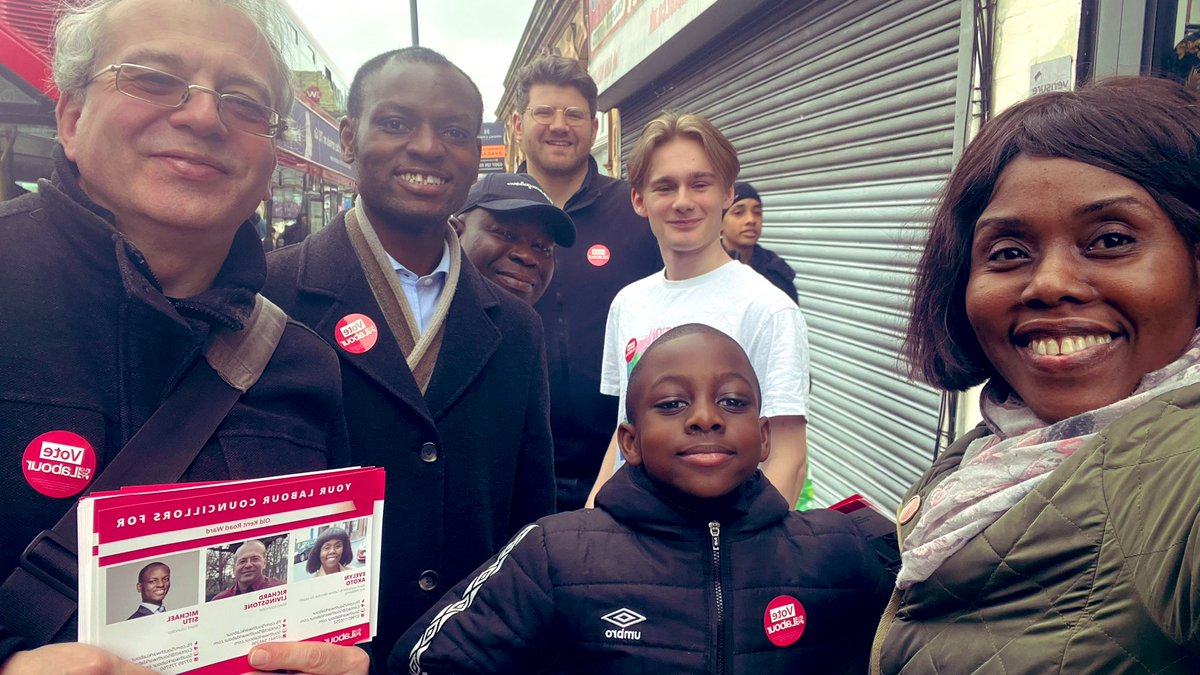 Lovely being out in @OKR_Labour with a great team and a lively young Situ. Thank you also to @LabourMarina for coming out with us today.