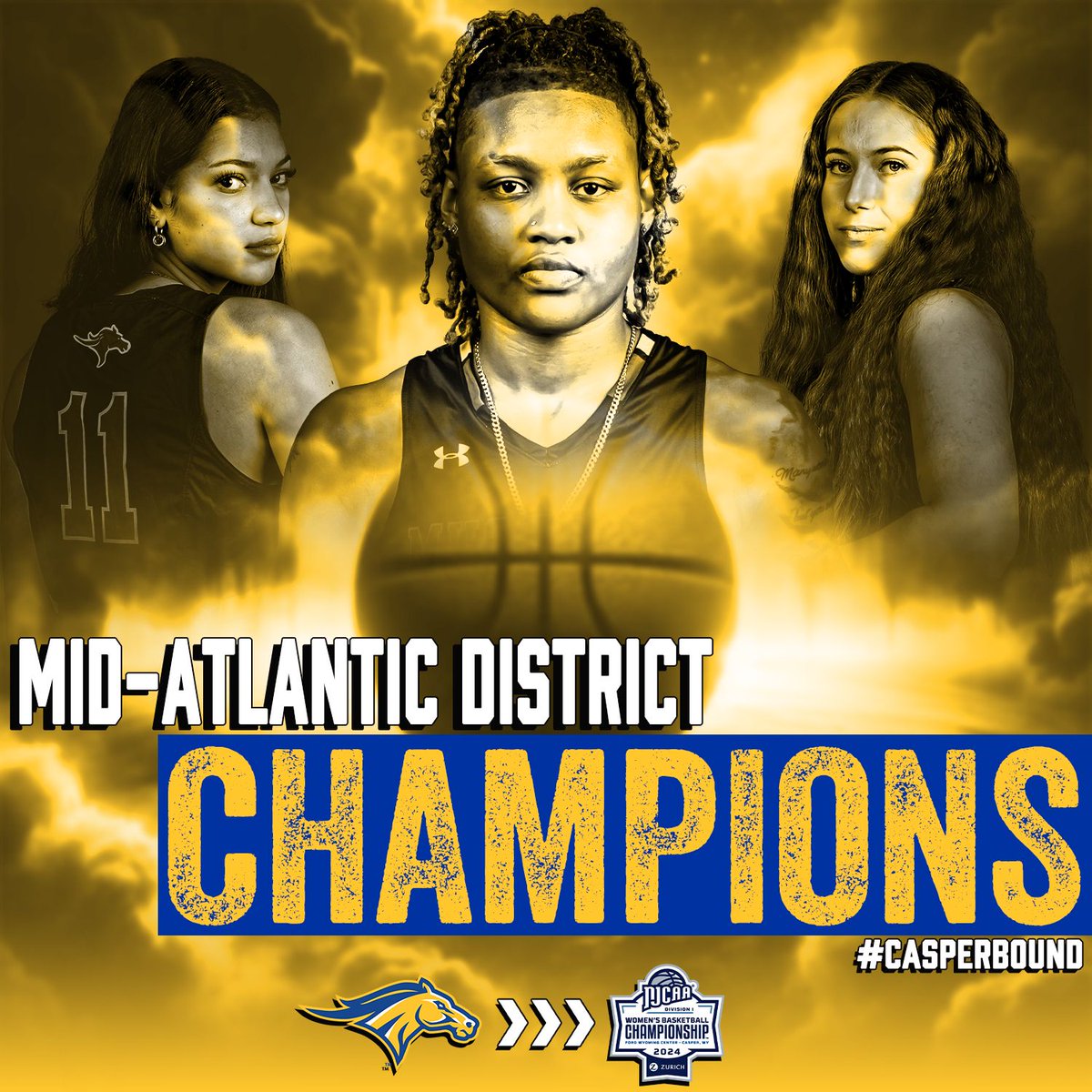 𝐌𝐈𝐃-𝐀𝐓𝐋𝐀𝐍𝐓𝐈𝐂 𝐃𝐈𝐒𝐓𝐑𝐈𝐂𝐓 𝐂𝐇𝐀𝐌𝐏𝐈𝐎𝐍𝐒!!!

<a href="/WbbMonroe/">Monroe Mustangs Women’s Basketball</a> is heading to the <a href="/NJCAABasketball/">NJCAA Basketball</a> Championship for the third straight season after defeating Spartanburg Methodist, 64-46, in the Mid-Atlantic District Championship!

#GoHereGrowHere