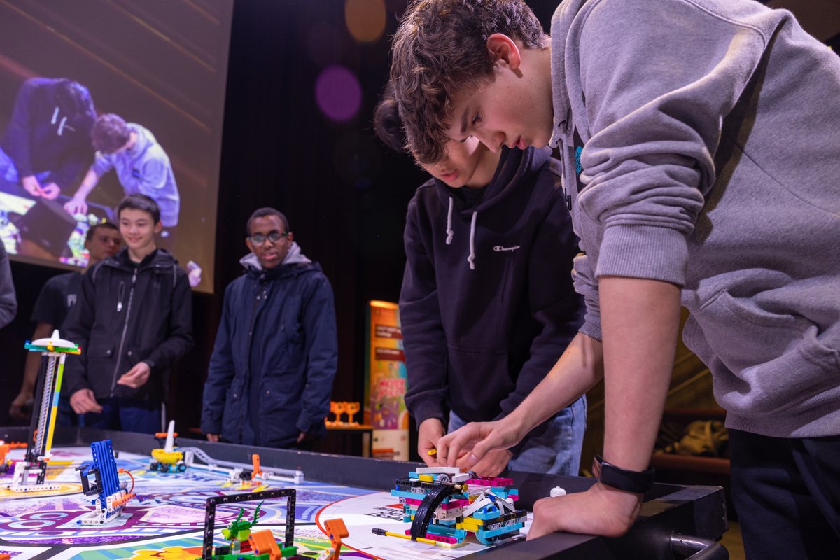 Andrew Mulholland (@gbaman1) on Twitter photo Very proud of our @WSchool <a href="/FLLUK/">FIRST LEGO League UK and Ireland</a> teams at the North London regional heats today, where they picked up the Robot Design trophy, Knockout trophy and ended up winning the overall Champions Award.
Next stop, the Great Britain National Finals up in Harrowgate next month!
#FLLUK Very proud of our @WSchool <a href="/FLLUK/">FIRST LEGO League UK and Ireland</a> teams at the North London regional heats today, where they picked up the Robot Design trophy, Knockout trophy and ended up winning the overall Champions Award.
Next stop, the Great Britain National Finals up in Harrowgate next month!
#FLLUK