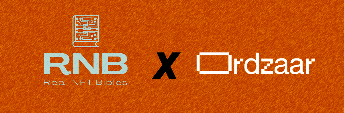 RealNFTBibles's tweet photo. Excited to announce our upcoming collection with @ordzaar ! Imagine Old Bibles on Bitcoin.. 📙👀

Win 1 Free Ordinals airdrop🎉
✅ Follow @ordzaar @RealNFTBibles 
✅ RT+Tag 3 friends

Details after EXODUS mint March 19th - holders, stay tuned..
https://t.co/a8GO8erVcZ

#Giveaway https://t.co/SN1lhI0A4T