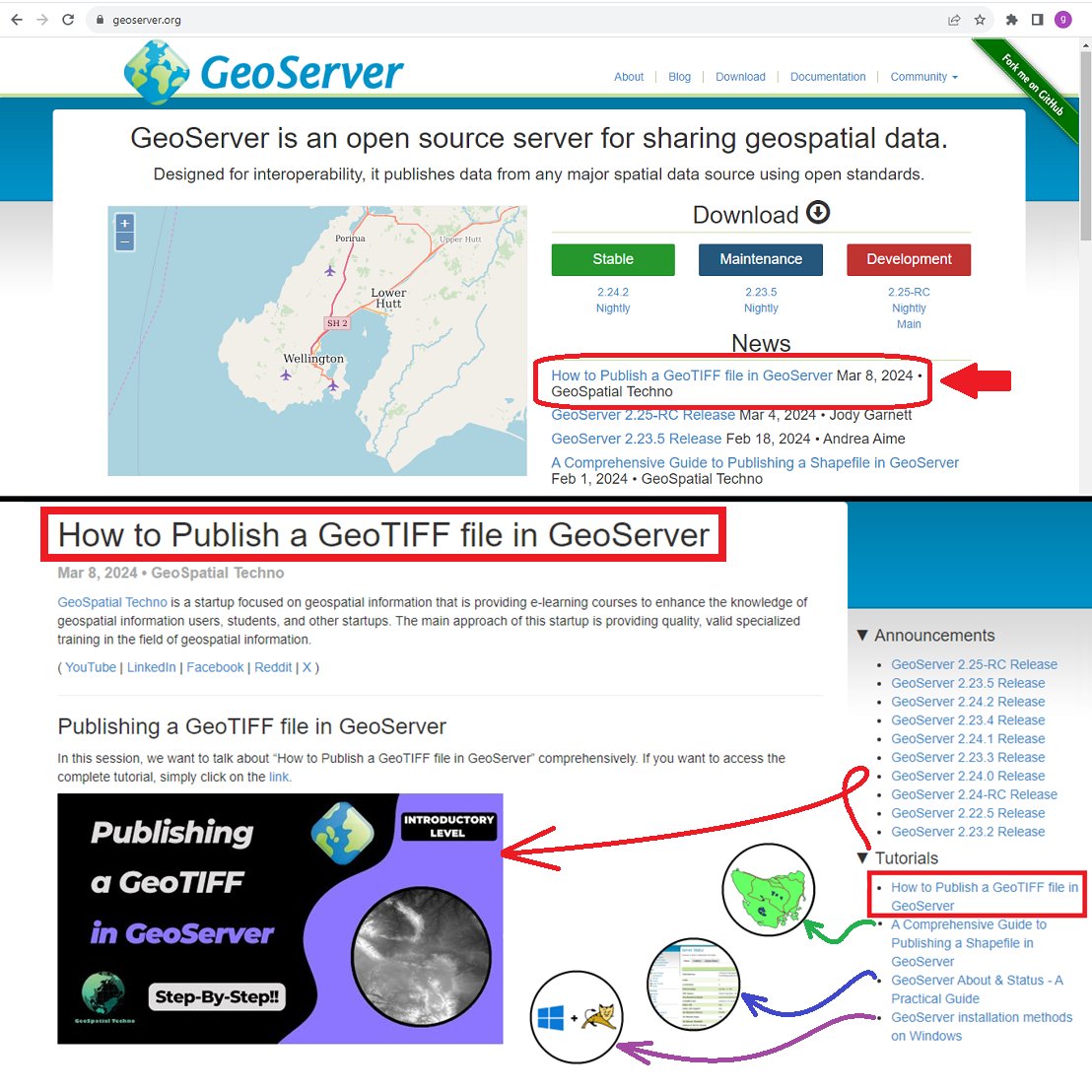 ❌ This post focuses on "How to publish GeoTIFF files and Creating Layer Group in GeoServer".
🌟 For more information, feel free to watch the tutorial using the link below:
👉 youtu.be/X2W7kFSaHl4 👈
#geoserver #geotiff #layergroup #layerpreview #webservice #webmap #wms #qgis