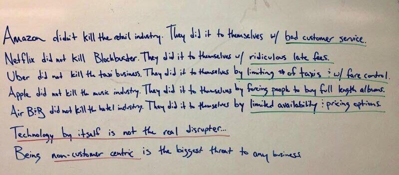 NapierMarketing's tweet photo. Being “Non-Customer Centric” Is Still The Largest Threat To Every Business Today.

READ MORE: https://t.co/bNXMSf872a https://t.co/nx88AUB2FP