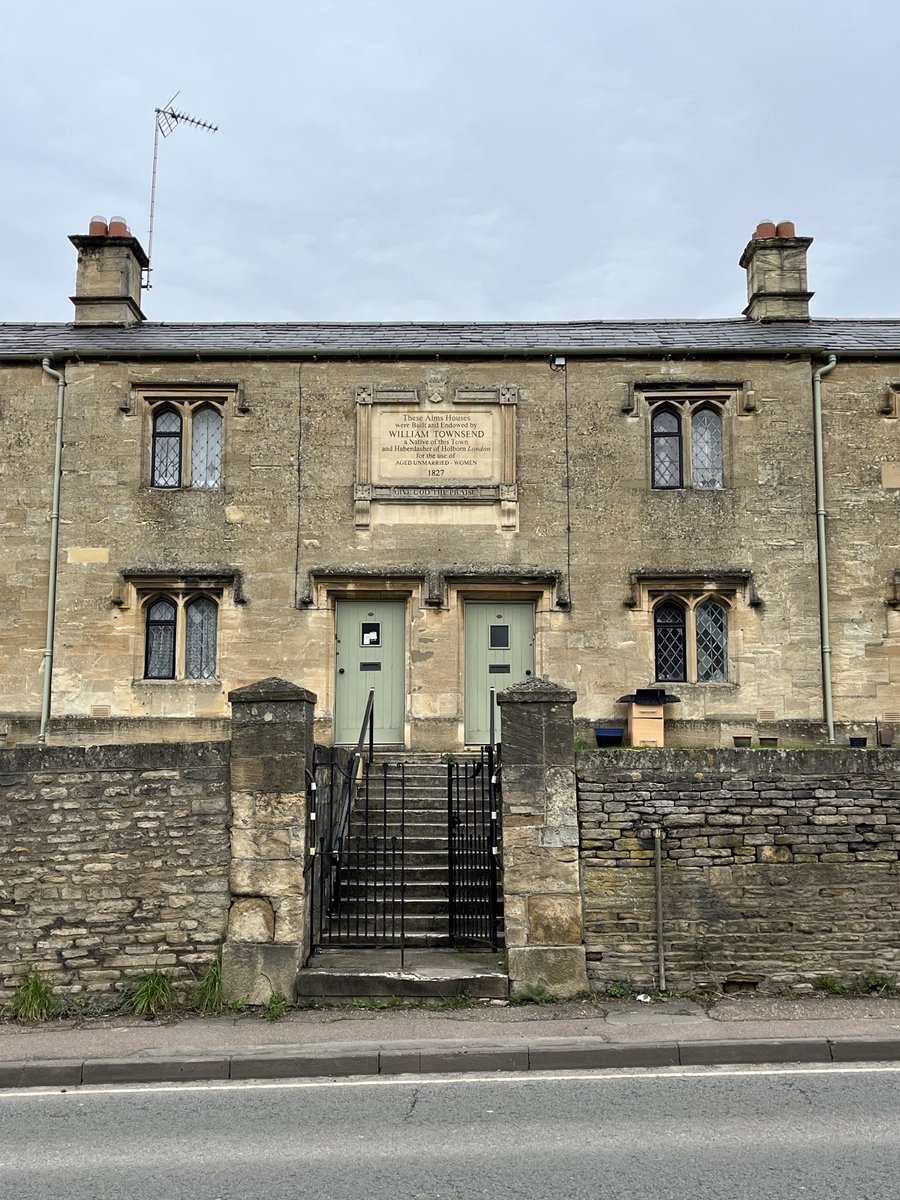 “for the use of aged unmarried women 1827” Witney, Oxon