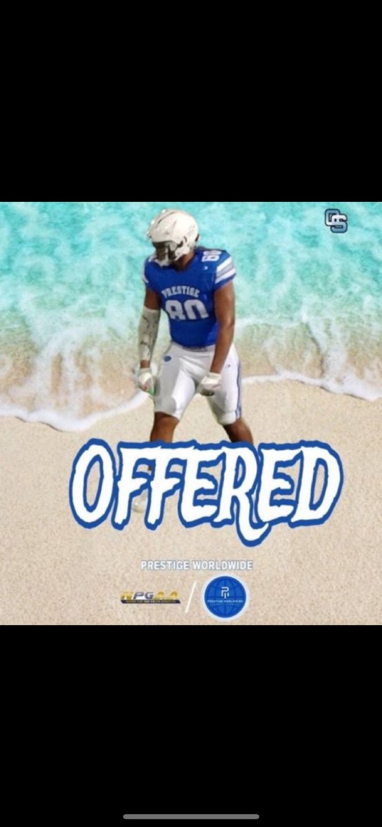 blessed to receive an offer from <a href="/ChaseSteinGCC/">Coach Chase</a> ✊🏾. <a href="/One11Recruiting/">One11 Recruiting</a> <a href="/LawrencHopkins/">Lawrence Hopkins</a> <a href="/ChadSimmons_/">ChadSimmons</a> <a href="/MacCorleone74/">Rion (Ree-un) Young</a> <a href="/MAsagunla/">Mayowa Asagunla</a> <a href="/Ereed26/">Effrem Reed</a> <a href="/ShedrickMckenz2/">Miss-Lou Recruits</a> <a href="/DemetricDWarren/">Demetric D. Warren</a> <a href="/CoachTonyAlford/">Coach Tony Alford</a> <a href="/coachgordon1/">Matt Gordon</a> <a href="/Coach_AJDavis/">A. J. Davis</a> <a href="/Davechatham/">David Chatham</a> <a href="/coachchoice/">Coach Choice</a> <a href="/coachqganther/">Quinton Ganther</a> <a href="/CoachJuluke/">Jabbar Juluke</a> <a href="/DerrickDnix/">Coach Derrick Nix</a>