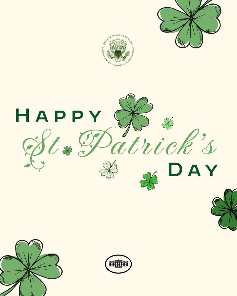 Happy St. Patrick’s Day from the Biden-Harris Administration!
