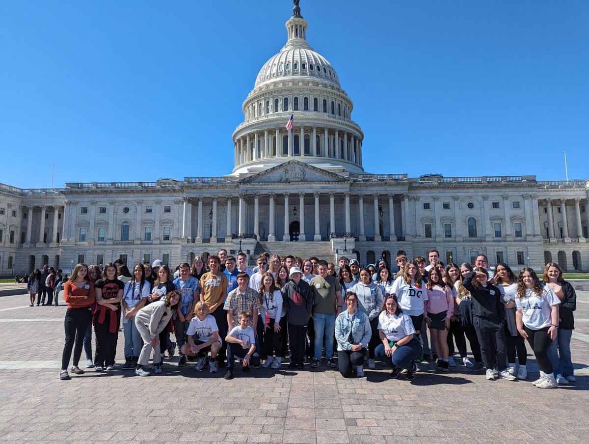 Day 2 of our Washington trip is underway. Tour of the Capitol Building was a great experience. Learning in action.
