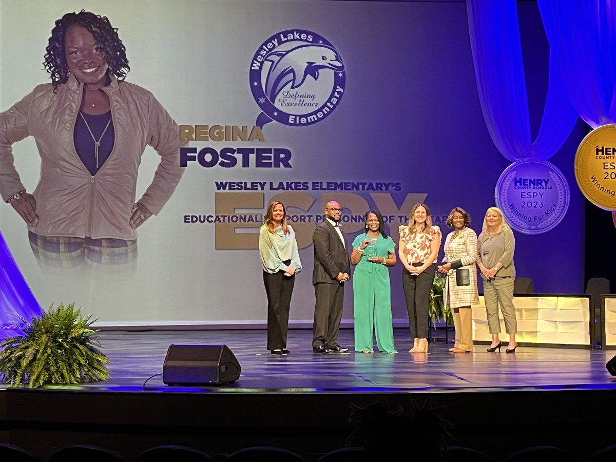 She represents the best of Dolphin Nation! Congratulations to our very own Regina Foster. Our pre-k students are blessed to have her help set their foundational academic school year. @jodyercallaway @Pittsluvs2teach @SJacksonEDU2 @TanekaErv