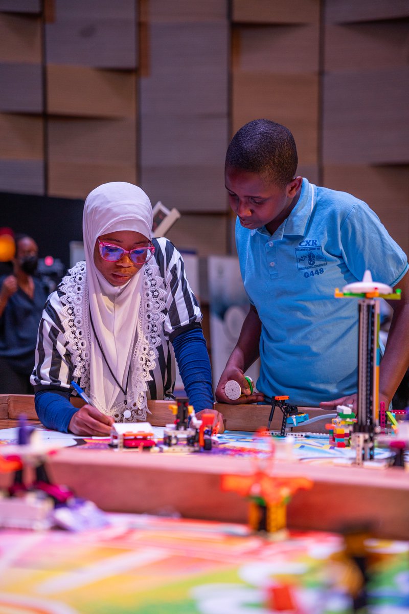 Huge congrats to all the future engineers from Rwanda and across Africa who competed in the First Lego League Finale and AI Hackathon at the Intare Conference Arena today! #IntareArena #WherePeopleMeet