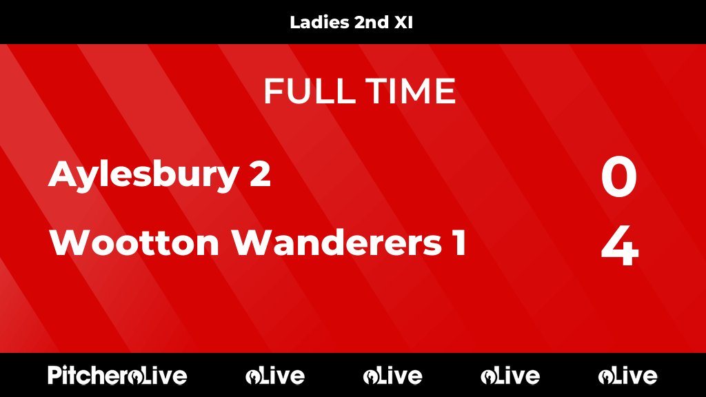 FULL TIME: Aylesbury 2 0 - 4 Wootton Wanderers 1
#AYLWOO #Pitchero
aylesburyhc.com/teams/144650/m…