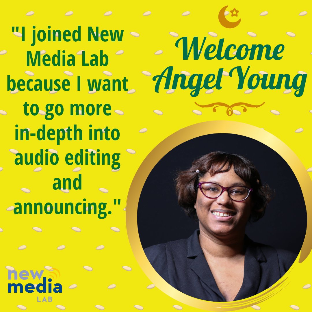 DCCCNewMediaLab's tweet photo. Welcome Angel Young. You might have heard her from our last episode on Cozy Book Recommendations. Check it out now https://t.co/rcJq7FJXzD https://t.co/Zvp1m4Ik5E
