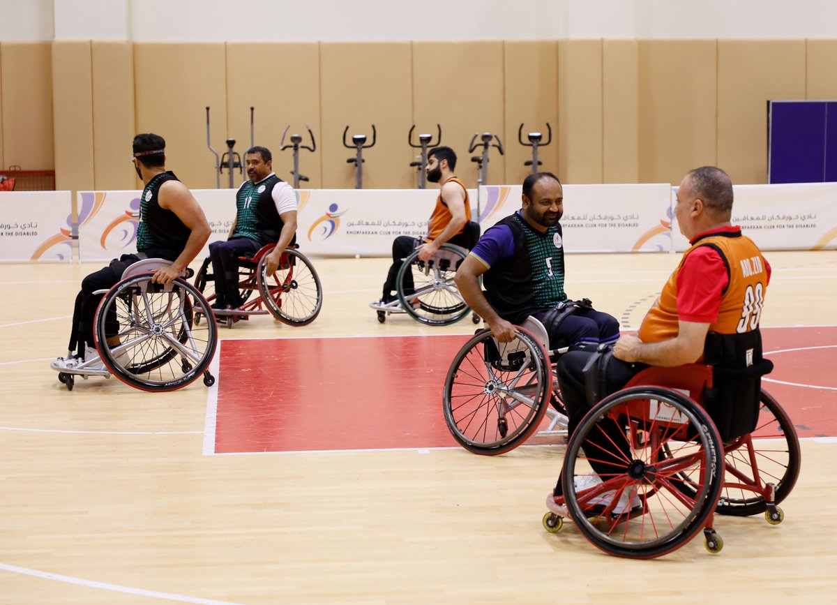 KCDisabled's tweet photo. إستمرار فعاليات النشاط الرمضاني بمنافسات كـرة السلـة على الكـراسـي المتحركـة وبمشاركة لاعبي وإداري وعمال النادي. https://t.co/xxAAX6rCxS
