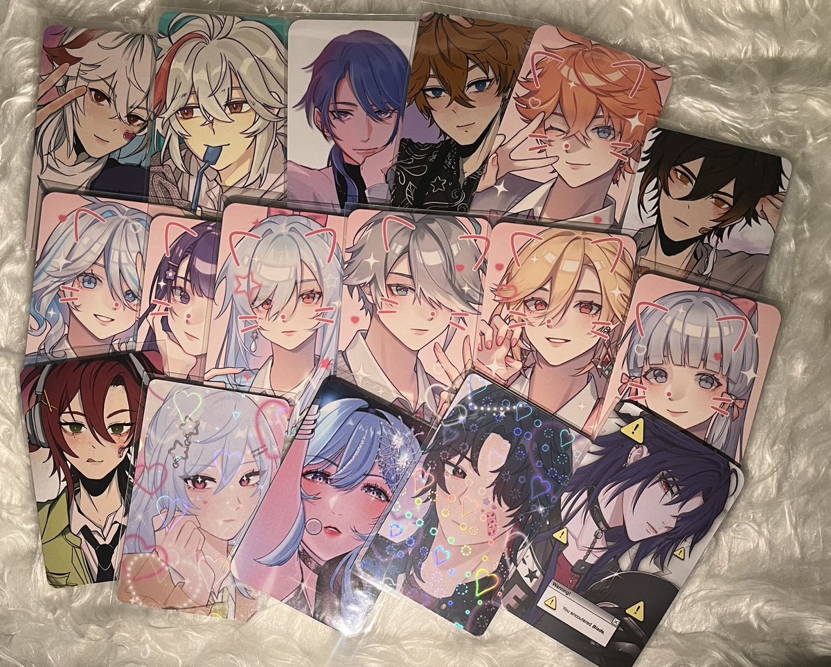 xiaosprimojade's tweet photo. wts lfb ph #karisells 

𝄒𓏲࣪  genshin/hsr pocas
   ╰ ₱45 ea

✧  x sensi 
✧  prio payo 

t. wts lfb genshin, photocards, 6baji, sspx, honkai star rail, genshin impact https://t.co/lZ2Qgzta6J