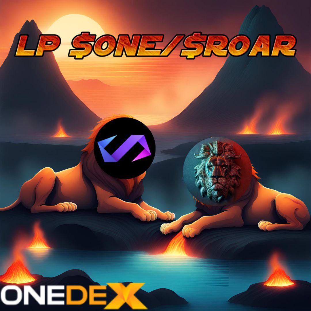 $ROAR is STRONG 

HODL for the packs 🦁💎🚀

<a href="/OneDex_X/">OneDex</a> ROAR/ONE 🔗🤝🏽⏳🦁🦁📈
