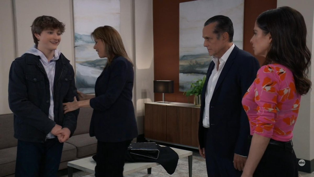 OnlyJutes's tweet photo. Sam agrees to let Danny stay and Alexis takes him to get a snack #GH #SamMcCall #DannyMorgan #GrandmaLex https://t.co/L565zLRBMA