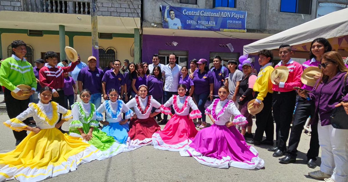 jonathan_parra_'s tweet image. General Villamil (Playas), gracias por unirte al #NuevoEcuador 🇪🇨 del progreso que estamos construyendo con el Presidente @DanielNoboaOk

Vamos a levantar el país, unidos, por la seguridad y el empleo.

En @Adnecuadorok caminamos con todos los ecuatorianos que se siguen sumando.