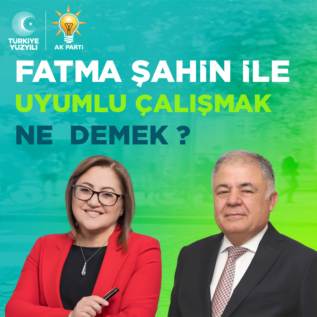 Gaziantep Büyükşehir Belediye Başkanımız sayın Fatma Şahin ile uyumlu çalışmak ne demektir ? Bu kez sizlere bunu anlatacağım. Öncelikle belirtmek isterim ki 2014/2019 yılları arasında Nurdağı Belediye Başkanlığı yapan biri olarak bunu deneyimleme fırsatı buldum.