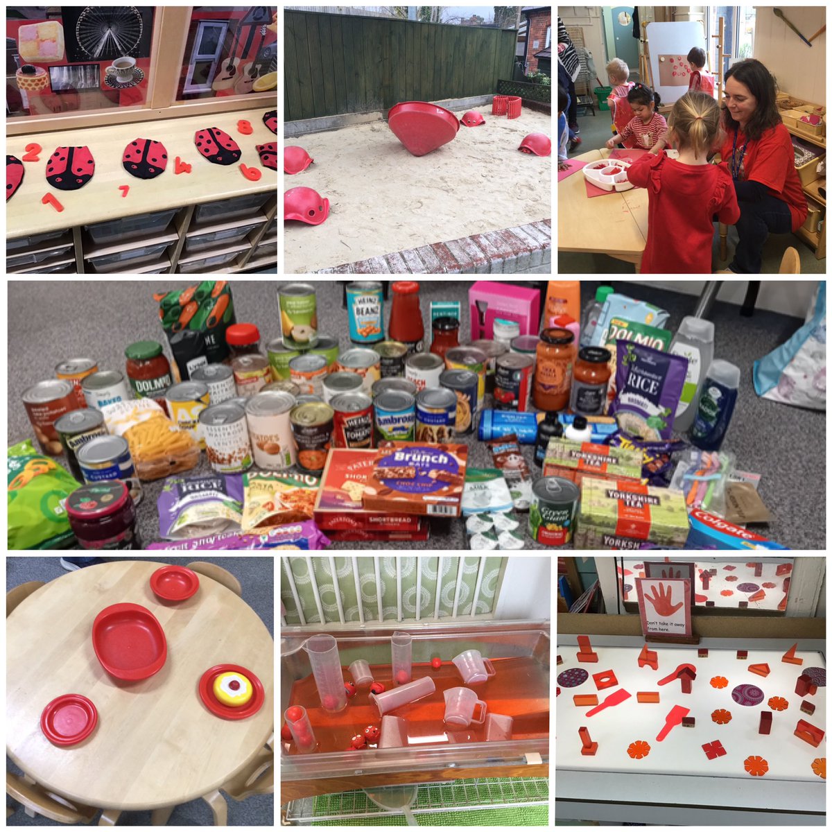 It was all about the ‘red’ yesterday at Nursery! 🔴❤️🎈for Comic Relief! 
Thank you for all the amazing donations for the local food bank! 
#communityhelpingcommunity 
#rednoseday 
#comicrelief 
#wearedorking 
#dorkingnurseryschool