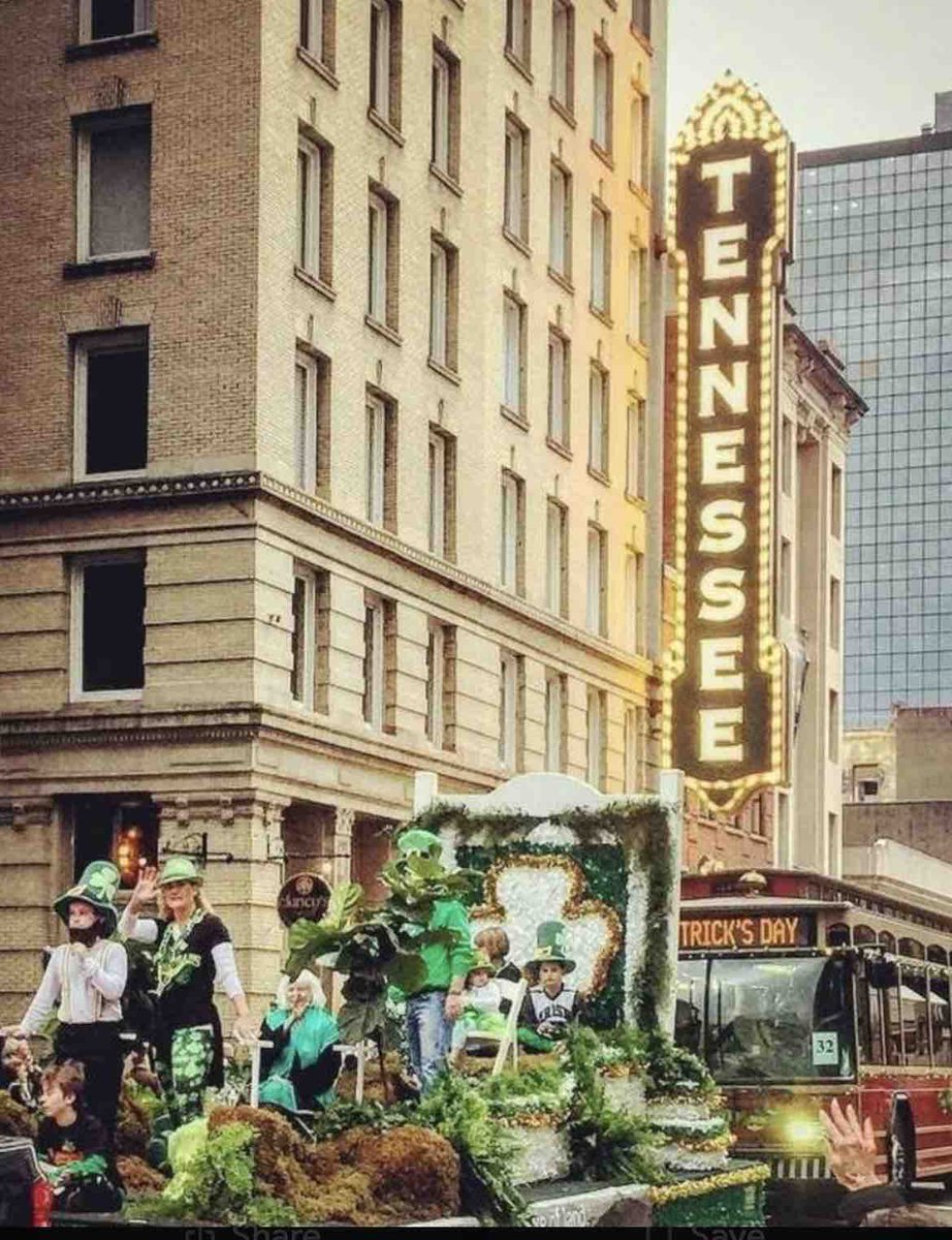 You don’t have to be Irish to enjoy Knoxville’s St. Patrick’s day parade when it marches down Gay Street through downtown today at 1 p.m.  Put on some green and go enjoy this fun and free event. #shadesofdevelopment #knoxrocks #downtownknoxville #weargreen