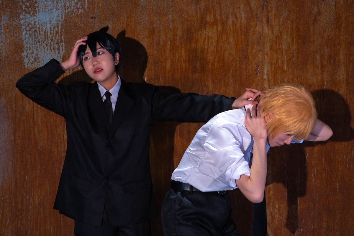 체인소맨(チェンソーマンㅣChainsaw Man)
- 早川アキ &amp; デンジ

#cosplay #cos #コスプレ #chainsawman 
#チェンソーマン