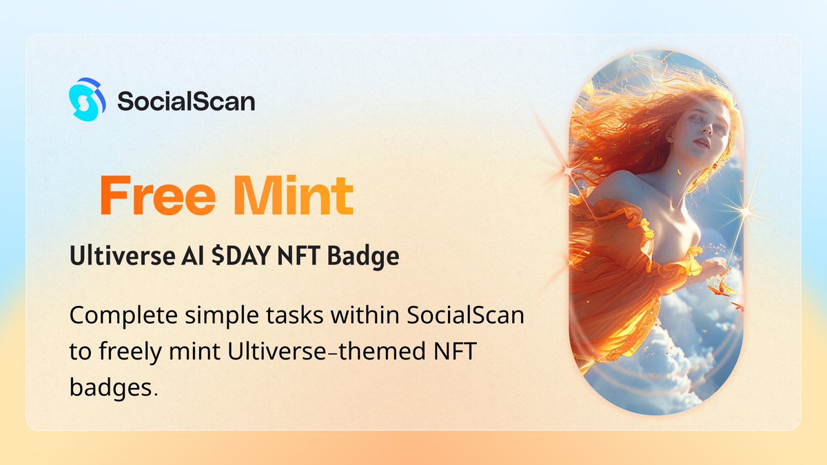 🚀 Embark on a Journey! 🚀

Join our groundbreaking collaboration with <a href="/UltiverseDAO/">Ultiverse</a> in #UltiPilot! Explore, connect, and unlock exclusive rewards in an immersive quest experience.

🗓 March 15th ~ April 1st, 2024
🎁 Earn exclusive #Ultiverse AI $DAY #NFT badges &amp; #UltiverseGang