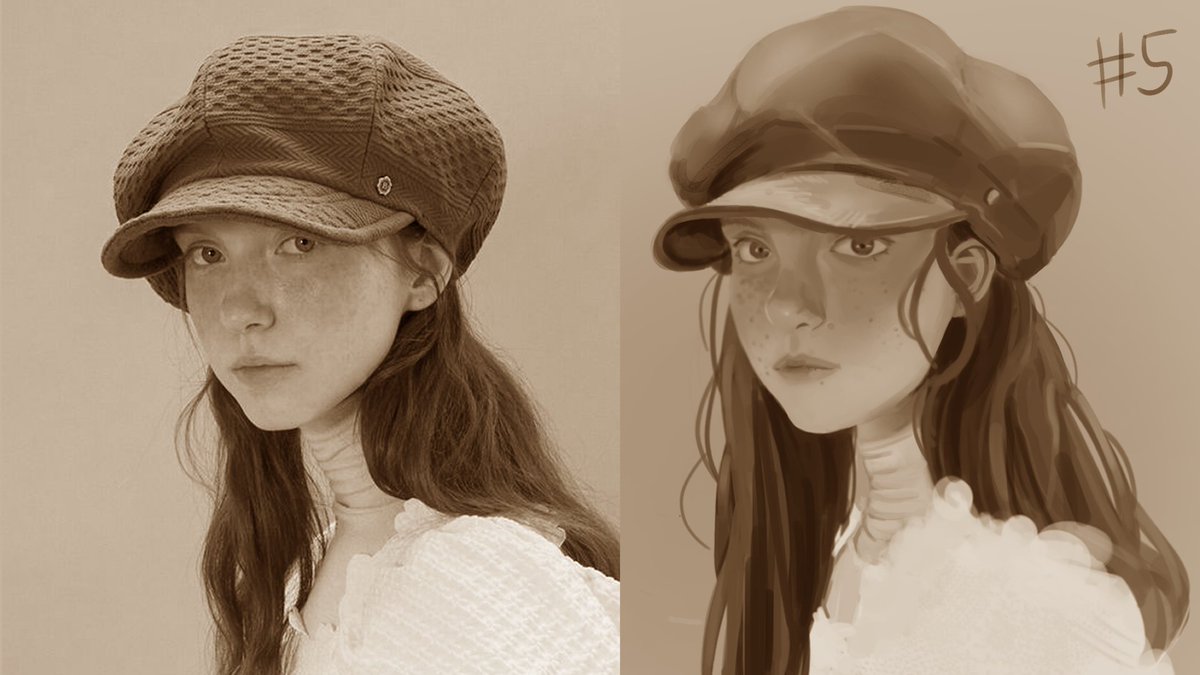 C5TSU's tweet image. #portrait study