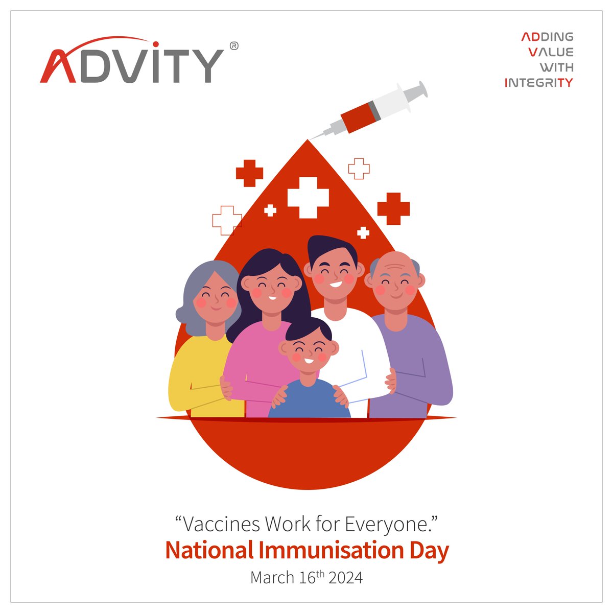 Let's protect our future!
Join us in spreading awareness and encouraging everyone to get vaccinated. Together, we can make a difference and build a healthier, safer world for generations to come.

#NationalImmunizationDay #VaccinesSaveLives #ProtectOurFuture #HealthForAll