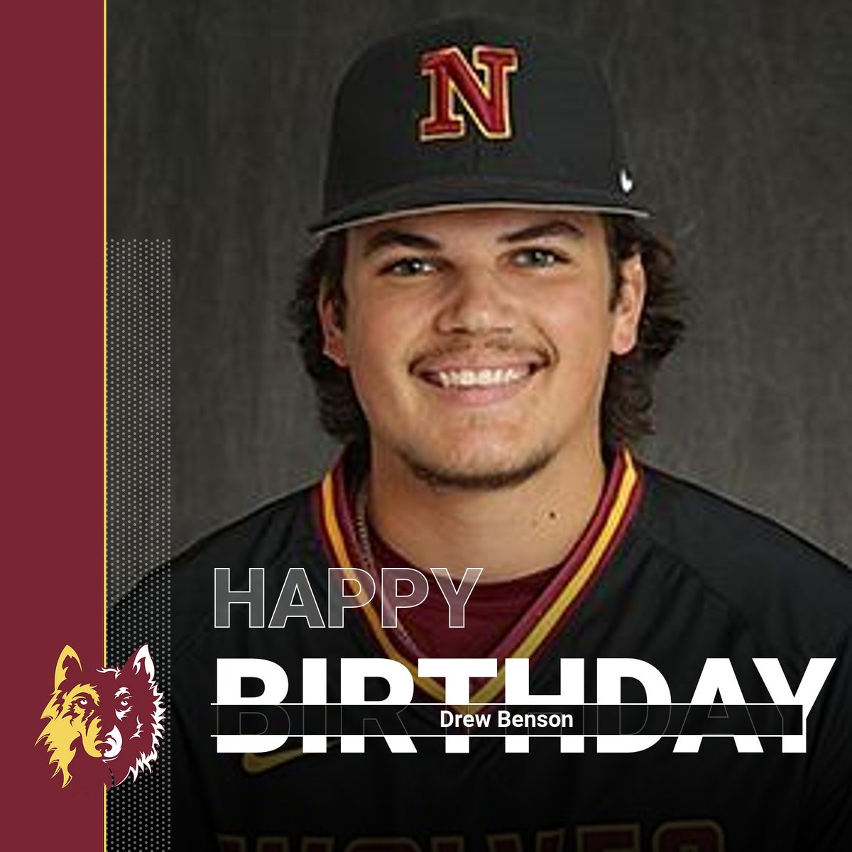 NSUWOLVES_BS's tweet photo. Happy birthday, Drew!

#GoWolves https://t.co/YVYFU5VLnY