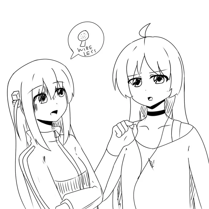 #星ぼ版深夜のワンドロ・ワンライ一本勝負

お題:イヤホン

初めてのクリスタ_(:3」 ∠)_ 