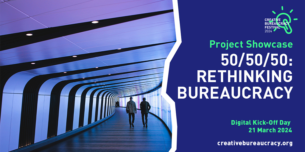 💭 How can we streamline today’s government with easy wins—changes to policy & process that can happen in 50 days—but remain cognizant of a longer view that considers what kind of countries we want to live in in 50 years? 📍 21 March | 15-15:45 CET 🌐 creativebureaucracy.org/events/50-days…