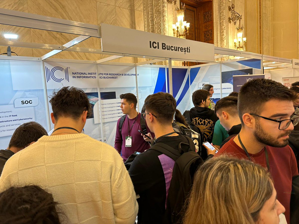 On March 16-17, we are at the 17th edition of the IT&C Fair, an event organized by The Students' League of the Faculty of Automation and Computers (LSAC Bucharest) at the Palace of Parliament: ici.ro/en/events/ici-…

#ICIBucharest #ITC #job #jobopportunity #itprofessionals